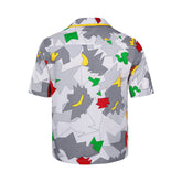 Kids Children TV Stranger Things 4 Dustin Henderson Cosplay 3D Print T-shirt Short Sleeve Shirt Halloween Carnival Suit
